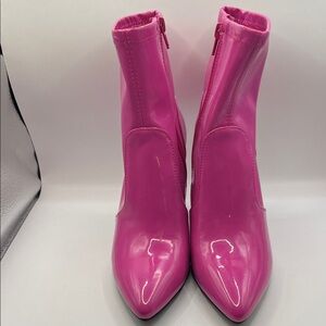 INC International Concepts Fuchsia Ankle Boots